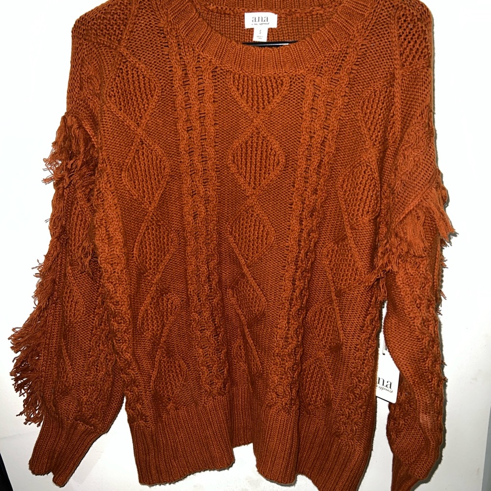 Fringe sweater